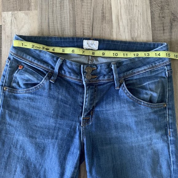 Hudson Women Jeans Nicole Ankle Skinny Size 29 Flap  Button Pockets - Picture 4 of 9